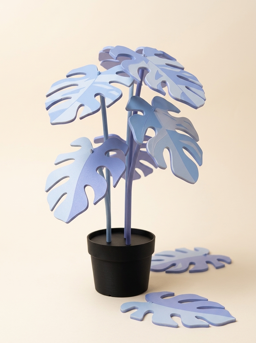 Monstera Leaf Oasis